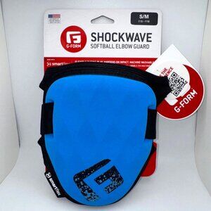 "G-Form Elite 2 Elbow Guard S/M Neon Blue - NEW Sports Protection